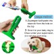GZW-shop Dental Cepillo de Dientes para Perros Cuidado Oral Mascotas