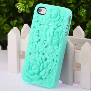 carcasa para iphone4/4s con escultura