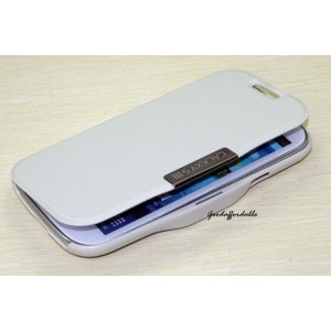 Nueva  c&aacute;scara de cuero PU lujoso y duro para Samsung Galaxy S 3 S III GT i9300