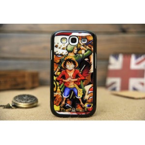  Una pieza Luffy Character Carcasa cubierta blanda para Samsung Galaxy i9300 S III S3