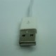 8 Rayos Pin USB Dato Sincroliza Cable cargador con adaptador para iPhone 5 ipod 5 nano 7