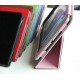 Litchi rosa PU Cuero Magnético Soporte Funda para Apple iPad Mini