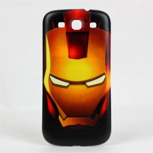 Nueva carcasa de bater&iacute;a de Iron Man para Samsung Galaxy SIII S3 i9300