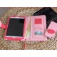 Cherry Sexy Kiss Red Lip funda de PU con el soporte para iPad Mini