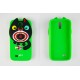 Negro Pez cubierta de silicón con dibujos animados en 3D para Iphone5/4S