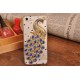 Iphone5/5s del diamante del pavo real teléfono de la cáscara