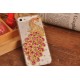 Iphone5/5s del diamante del pavo real teléfono de la cáscara