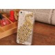 Iphone5/5s del diamante del pavo real teléfono de la cáscara