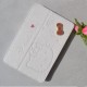 Hello Kitty lindo de imitación de piel delgada Ipad mini funda protectora