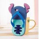 Disney zapatillas de dibujos animados teléfono de la cáscara de silicona para iphone5/5S