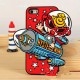Hysteric Mini silicona iphone4/4S/5/5S samsung note2/note3/S3/S4 cartoon cáscara del teléfono móvil