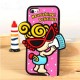 Hysteric Mini silicona iphone4/4S/5/5S samsung note2/note3/S3/S4 cartoon cáscara del teléfono móvil