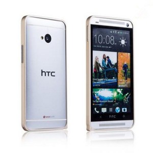 HTC M7/M8 funda protectora marco de metal fino