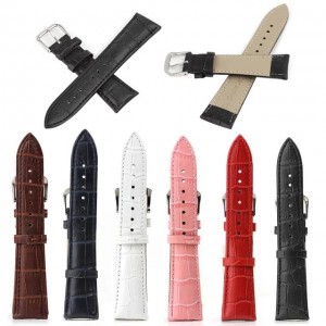 Cocodrilo patr&oacute;n correa de reloj piel para su Apple watch