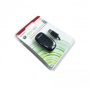 Receptor inal&aacute;mbrico de juego xbox 360 Negro y blanco para Microsoft/XBOX 360/PC