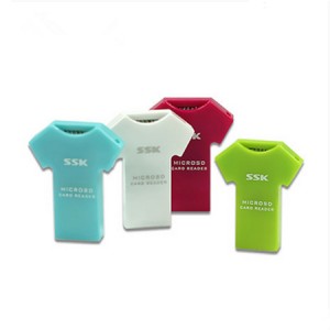 Camiseta SCRS052 alta velocidad Micro del SD/TF lector de tarjetas