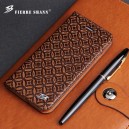 Carcasa protectora de cuero para iphone 6, iphone 7, 7plus