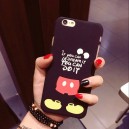 Cartoon carcasa protectora Disney para iPhone 6, 6s, 6plus, 7, 7plus