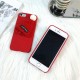Funda con adorno de gorro para iphone 6, 6s, 7, 7plus