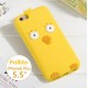 Pollito, Oso funda silicona para iphone5, iphone6, iphone7