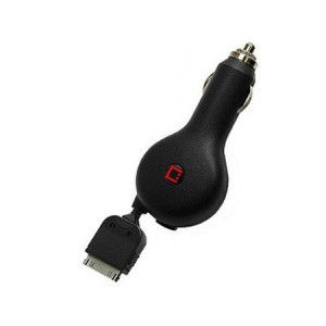 Cargador Coche para iPhone 4 3GS 3G(Negro)