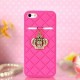 Caparazón protector de la corona de diamantes colgante iphone4/4S/5/5S teléfono